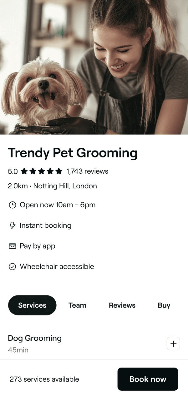Get discovered by pet parents