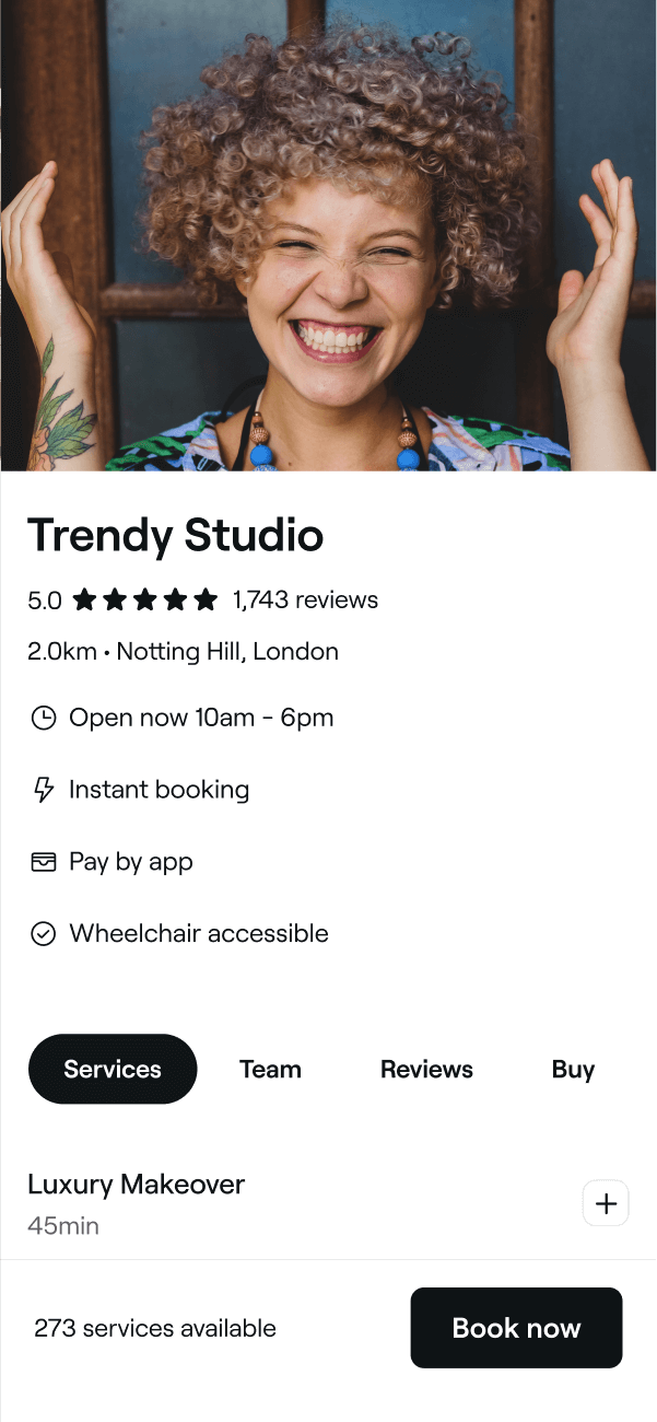 The most popular marketplace to grow your salon