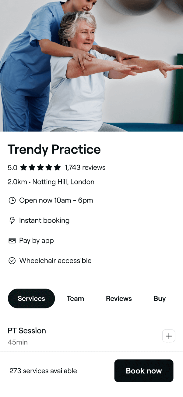 Connect with patients seeking therapy